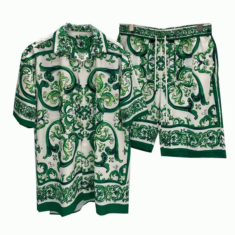 Summer Youth Clothing - 2026 Summer Digital Print Casual Short
