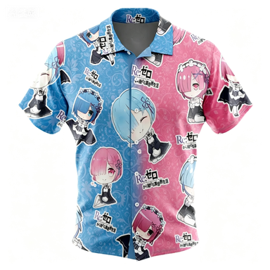 Summer Youth Clothing - Anime Summer Short Sleeved Shirt Series