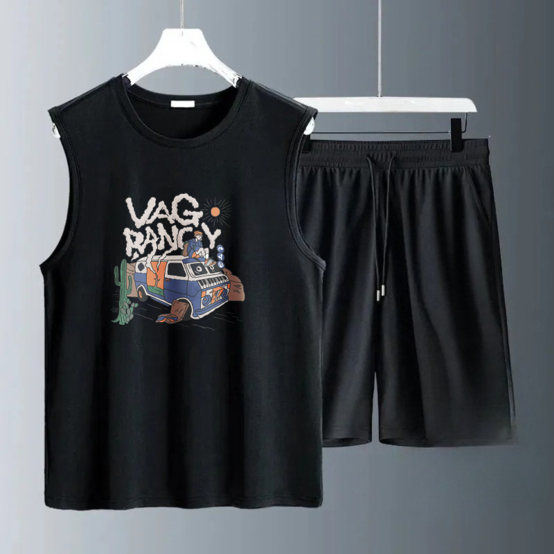 Men's Tank Top Sets 2026 Summe - Summer Youth Clothing ulasan dan harga