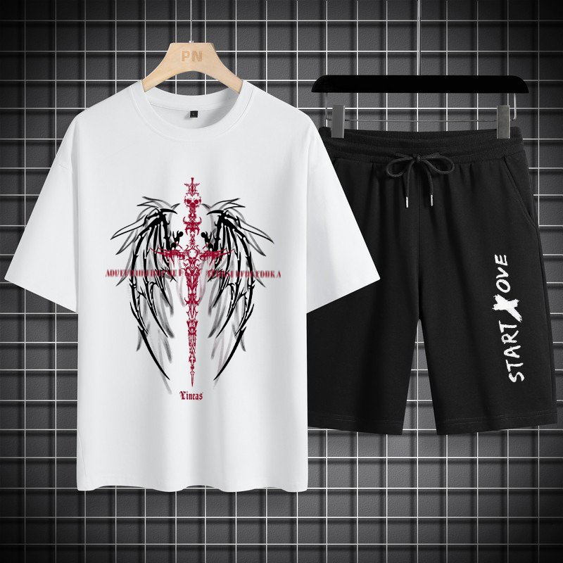 1pcs Men's t-shirt Sets 2026 S - Summer Youth Clothing ulasan dan harga