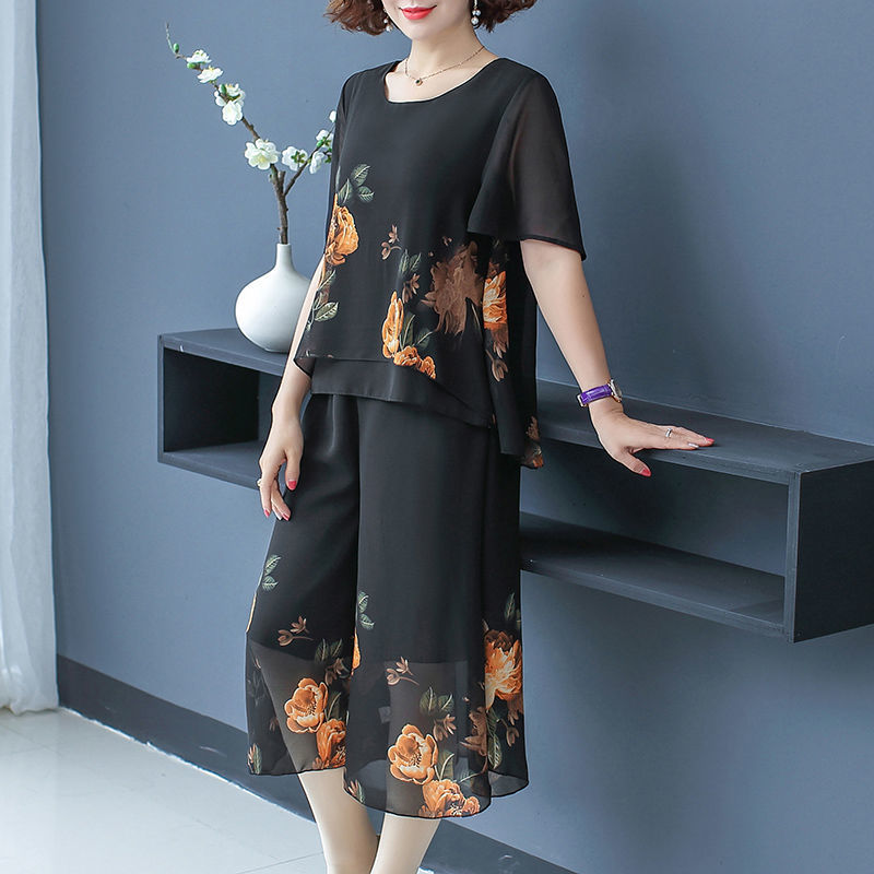Elegant Fashion Floral Printin - Summer Clothing Vintage ulasan dan harga