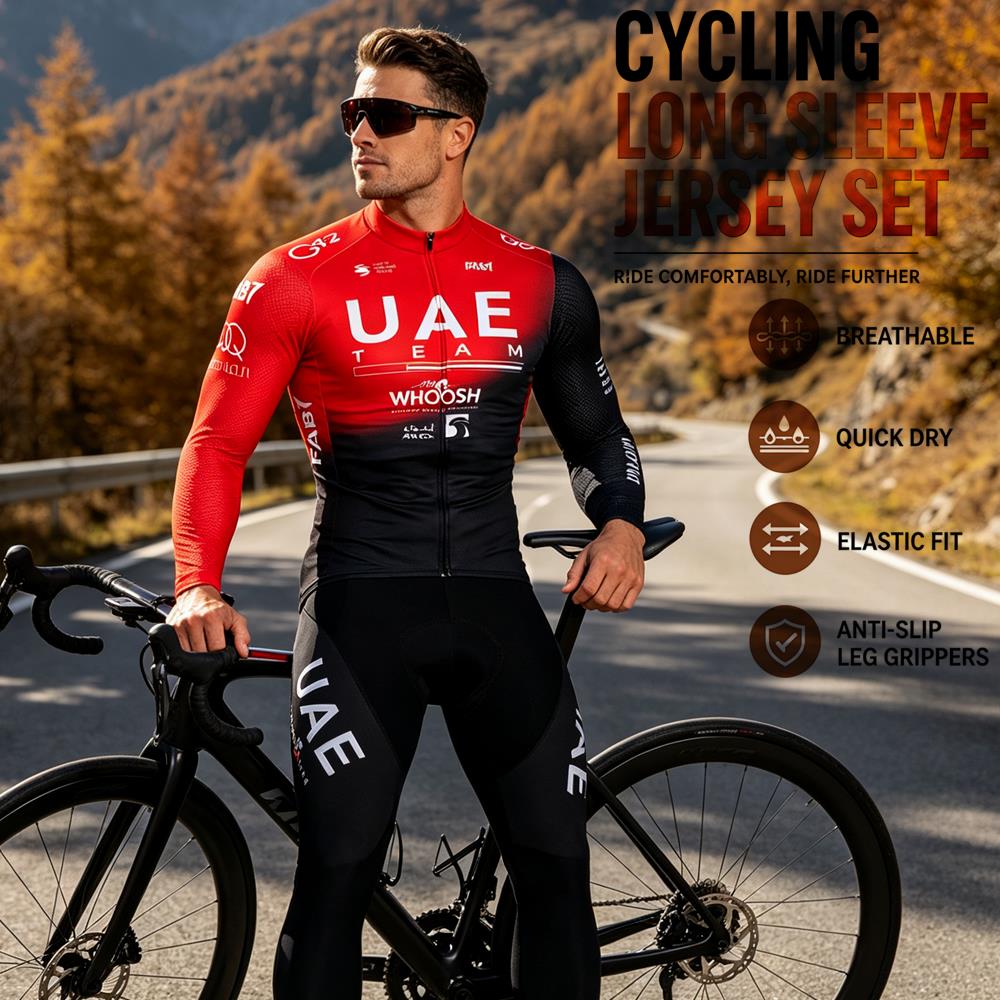 Spring Summer Long Sleeve Cycl - Summer Clothing Sale Men ulasan dan harga