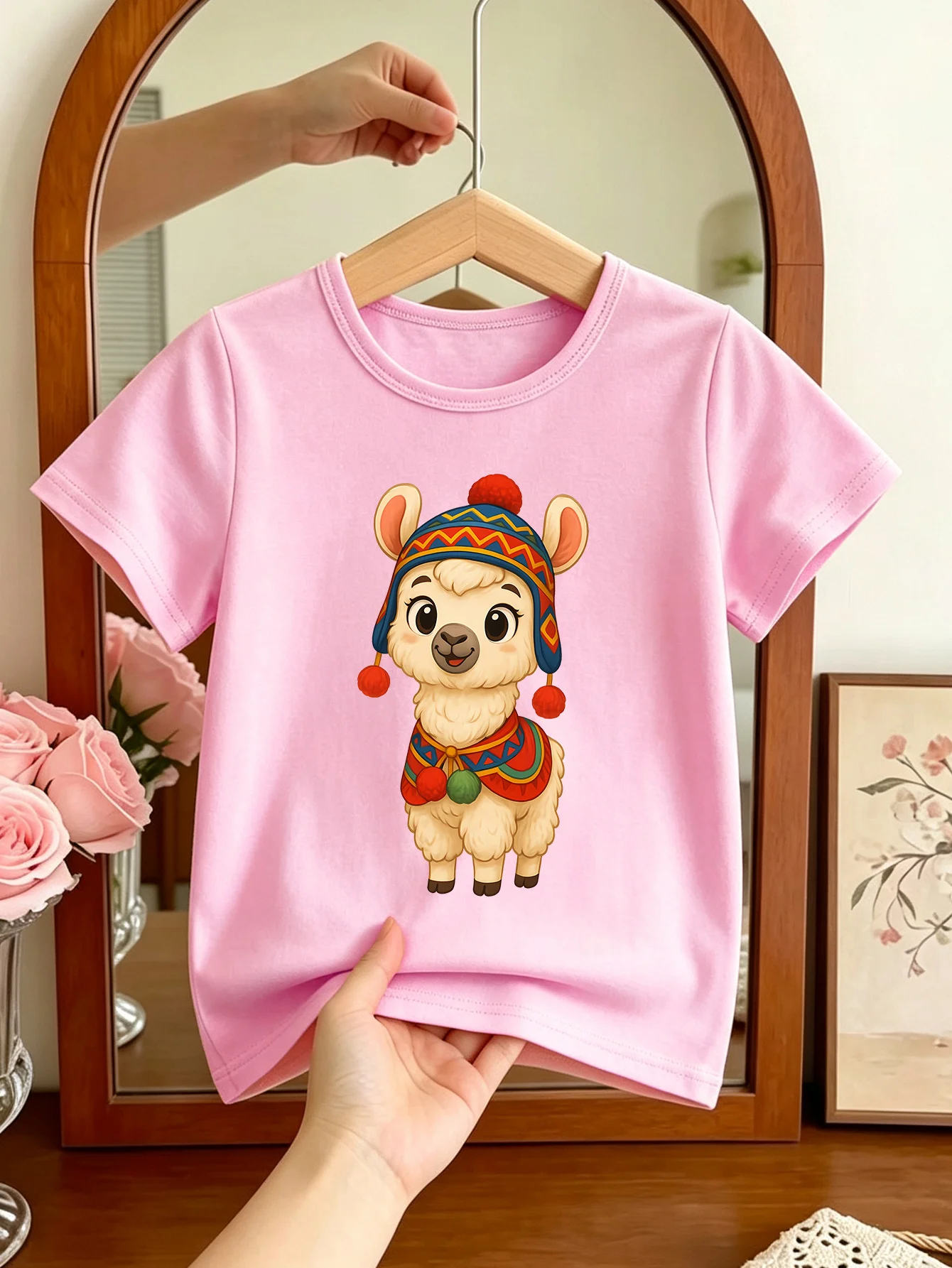 Lovely Cartoon Llama Pattern K - Summer Loving Kids Clothing ulasan dan harga