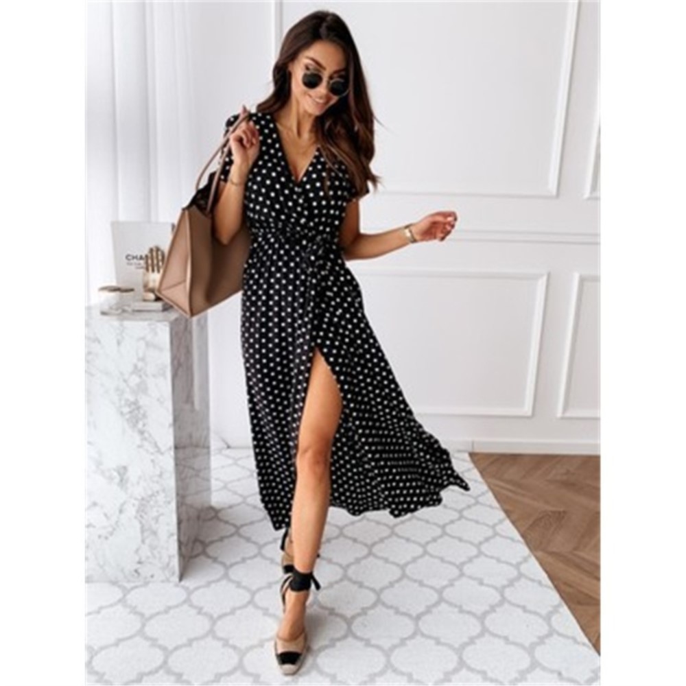 2026 Summer Bohemian Dresses F - Summer Clothing Vintage ulasan dan harga