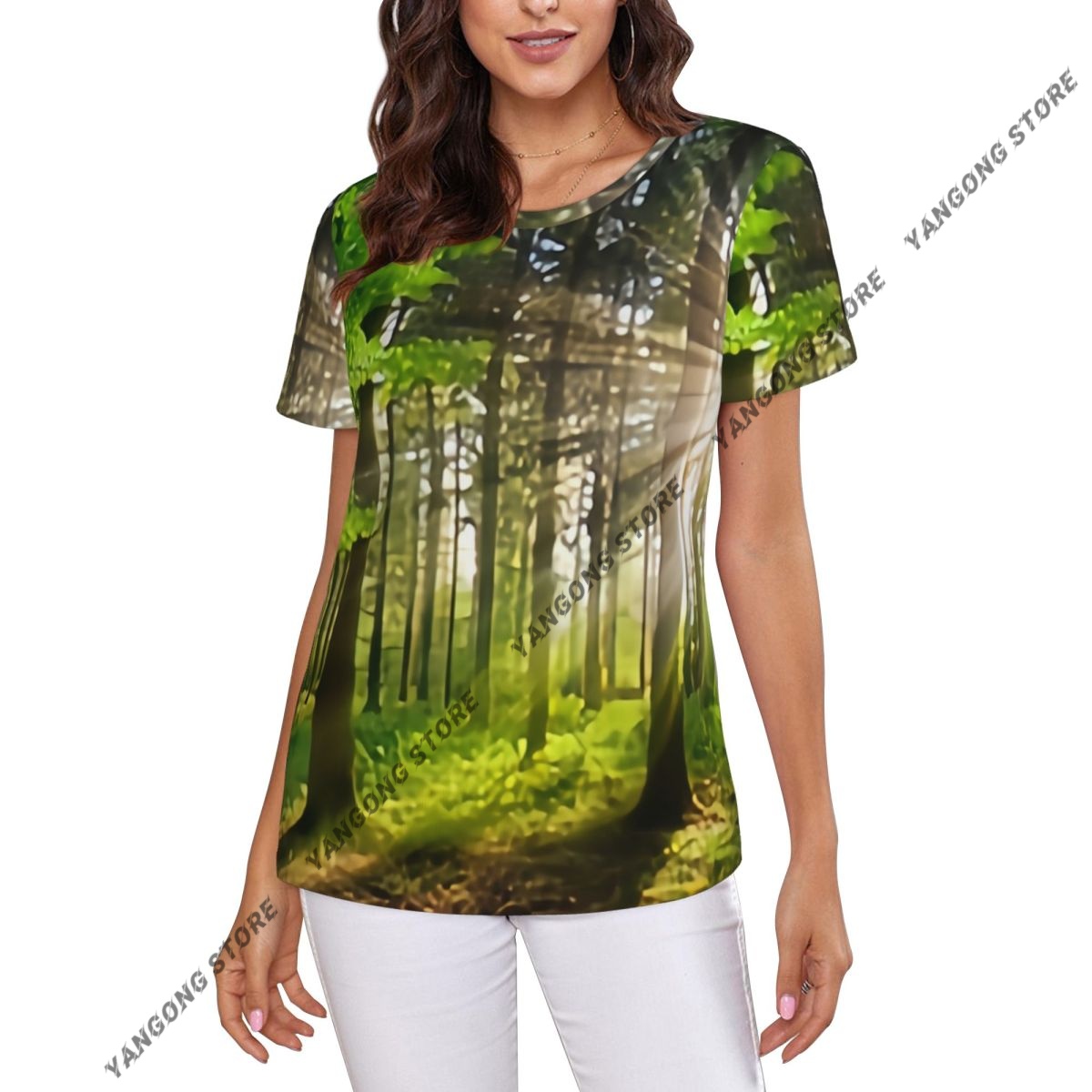 Womens Short Sleeve Panoramic  - Summer Rays Clothing ulasan dan harga