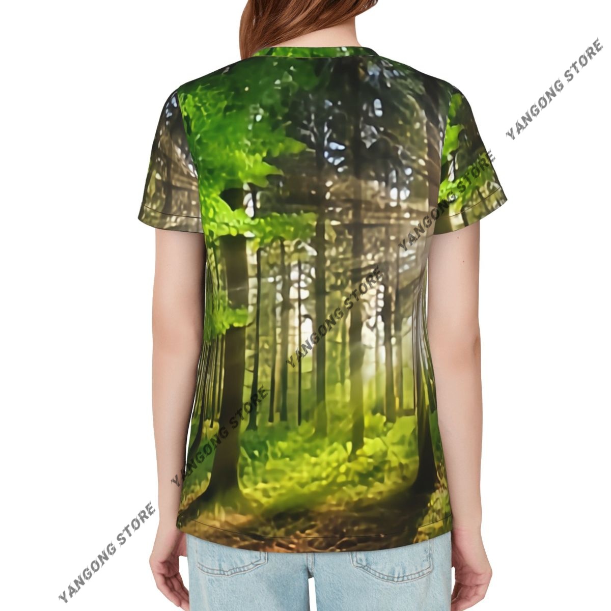 Womens Short Sleeve Panoramic  - Summer Rays Clothing ulasan dan harga
