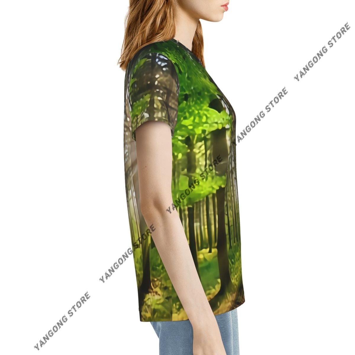 Womens Short Sleeve Panoramic  - Summer Rays Clothing ulasan dan harga