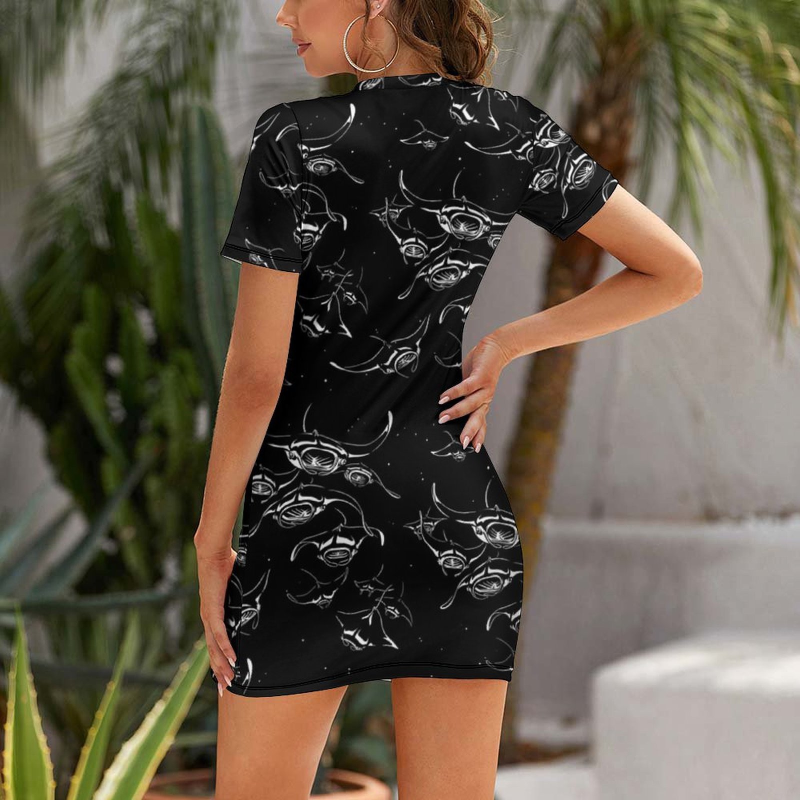 Manta Rays landing Short-Sleev - Summer Rays Clothing ulasan dan harga