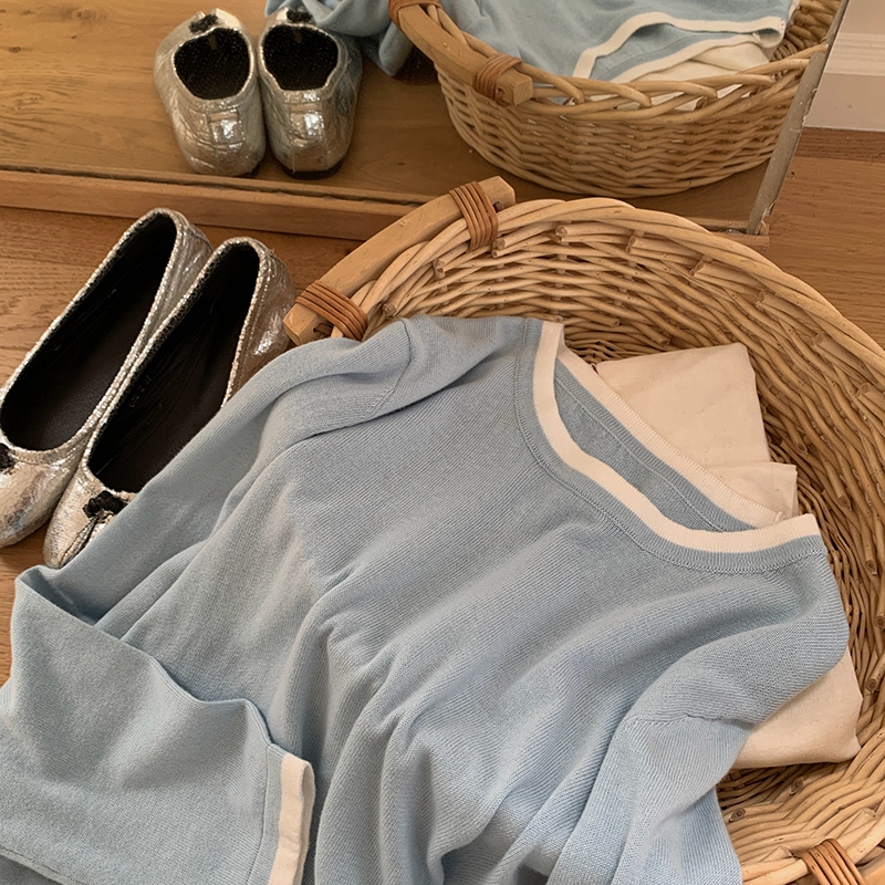 100% Cotton Women O-neck Color - Quality Summer Clothing ulasan dan harga