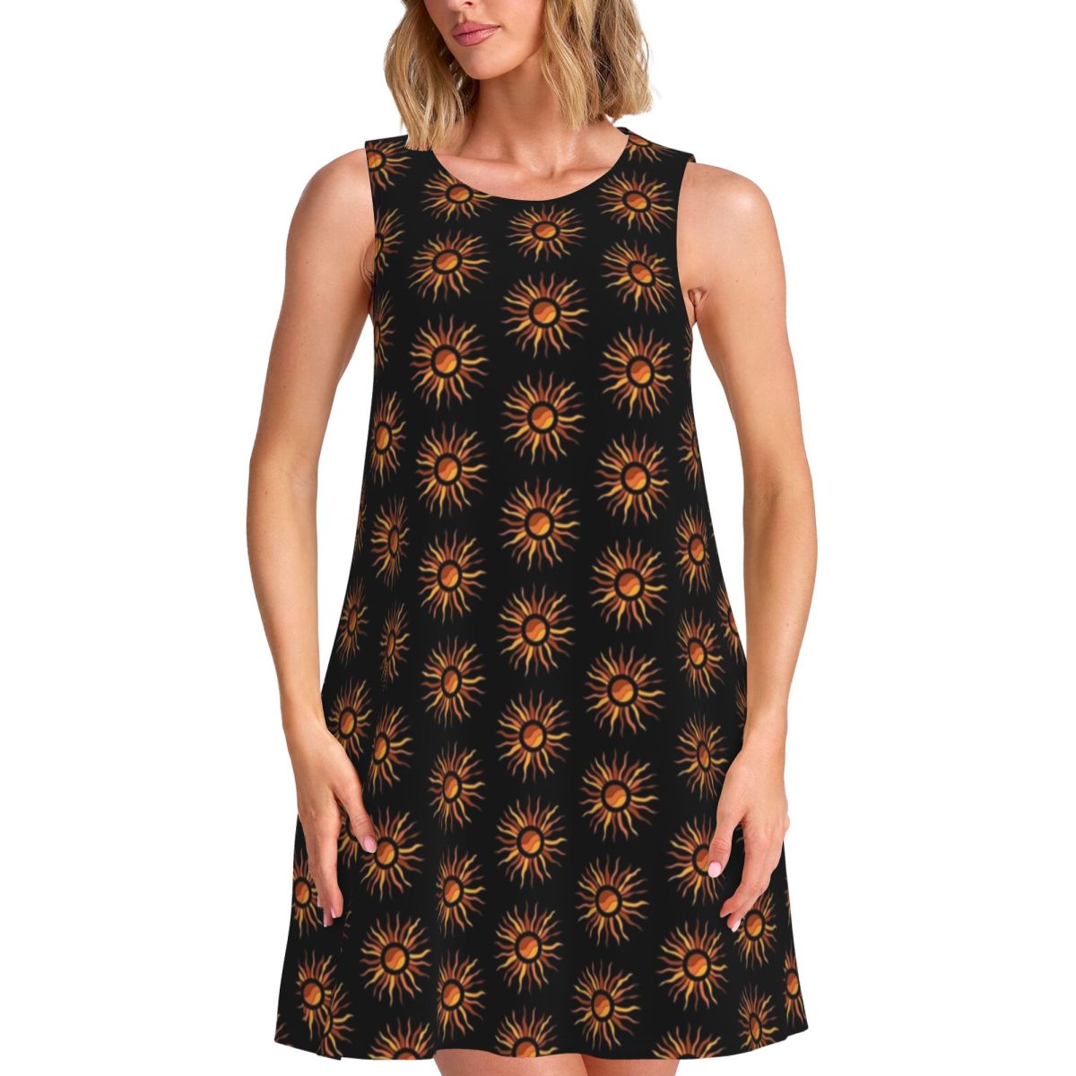 Sun Rays Casual Dress Vintage  - Summer Rays Clothing ulasan dan harga