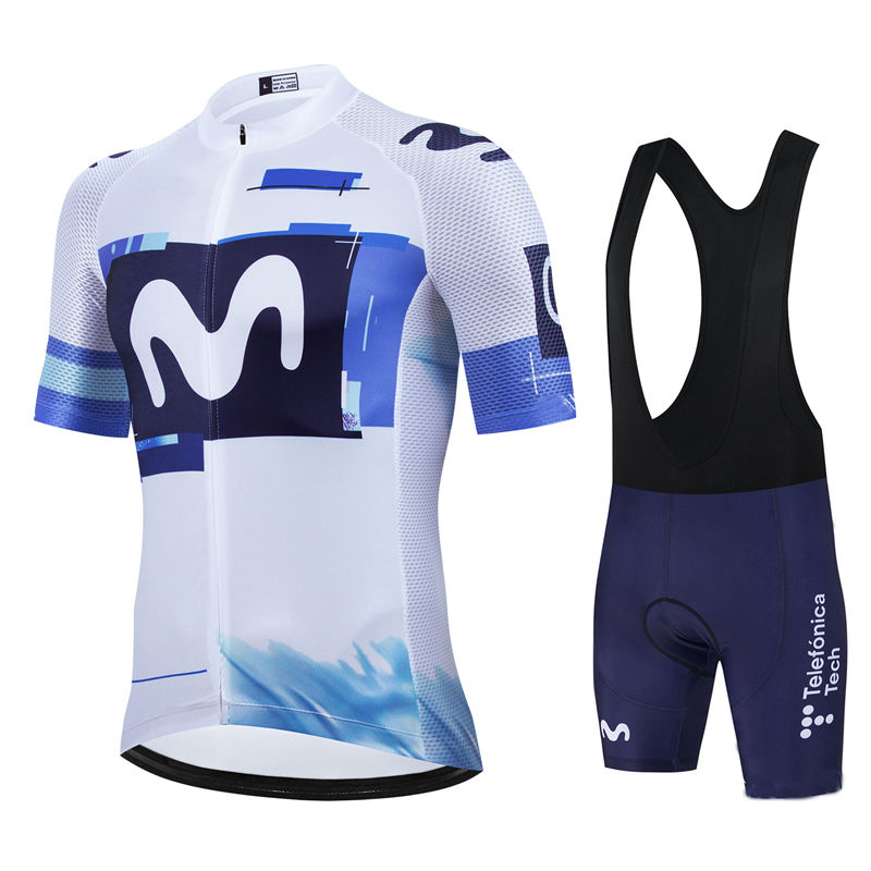 Movistar Pro Team Summer Cycli - Summer Clothing Sale Men ulasan dan harga