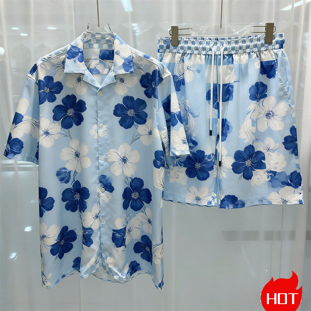 Fashion Summer Mens Shirt Suit - Summer Clothing For A Beach ulasan dan harga
