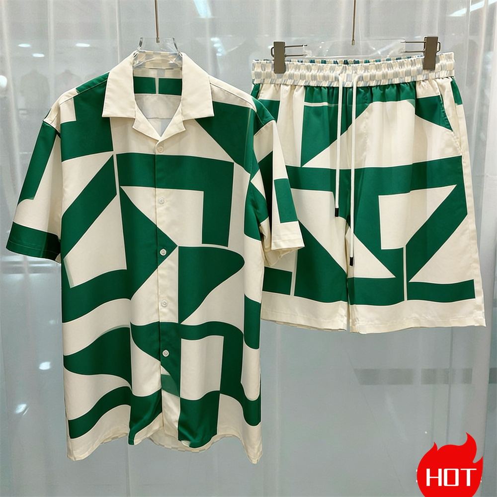 Fashion Summer Mens Shirt Suit - Summer Clothing For A Beach ulasan dan harga