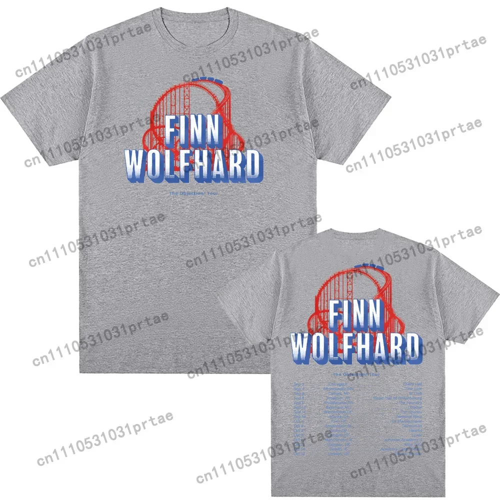 finn wolfhard tourT Shirt High - Quality Summer Clothing ulasan dan harga