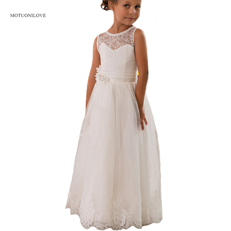 Jewel Sleeveless Lace A Line L - Summer Loving Kids Clothing ulasan dan harga