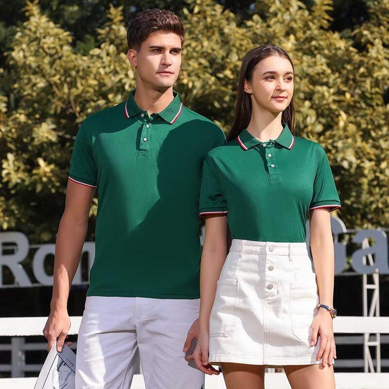 Custom Logo Men's Polo Shirts  - Summer Clothing Wholesale ulasan dan harga
