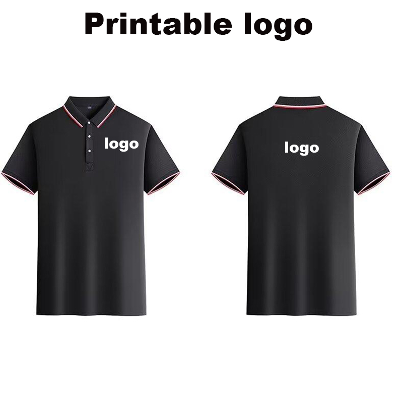 Custom Logo Men's Polo Shirts  - Summer Clothing Wholesale ulasan dan harga