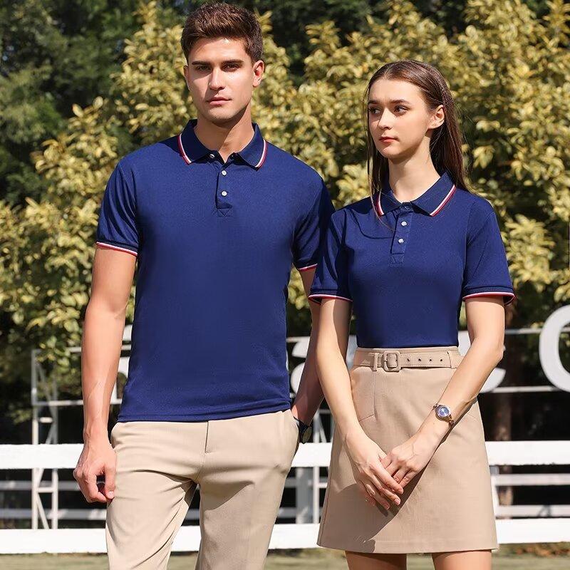 Custom Logo Men's Polo Shirts  - Summer Clothing Wholesale ulasan dan harga