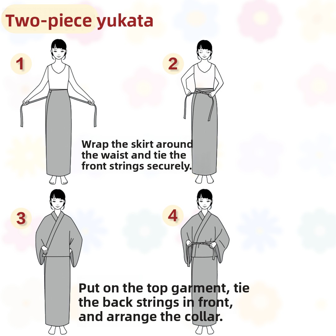 Women's Kimono Style Two-Piece - Quality Summer Clothing ulasan dan harga