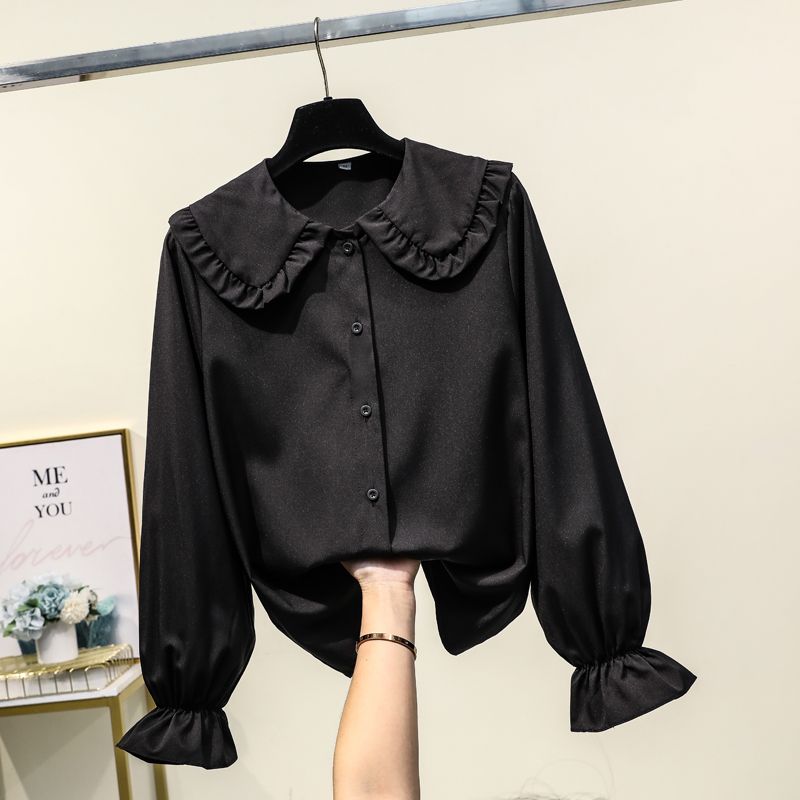Spring Autumn New Doll Neck Bl - Summer Youth Clothing ulasan dan harga