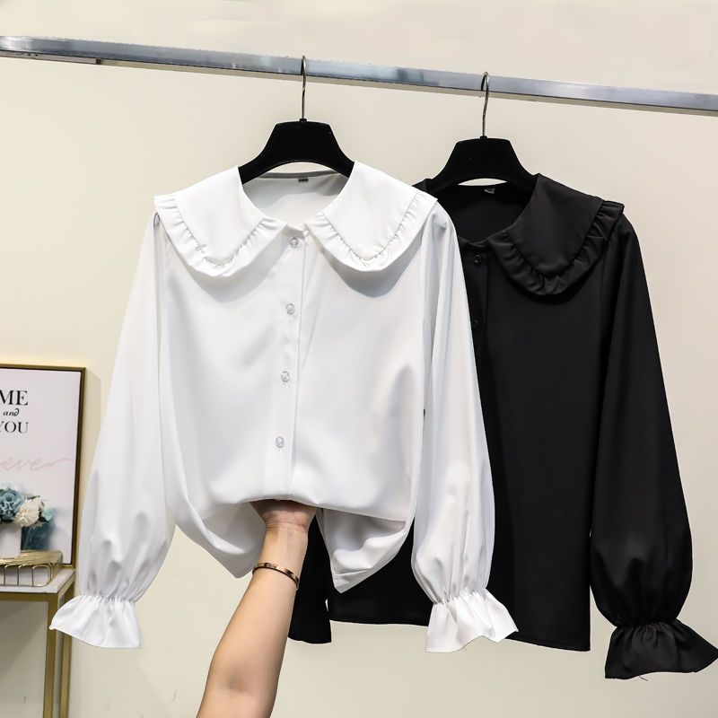 Spring Autumn New Doll Neck Bl - Summer Youth Clothing ulasan dan harga