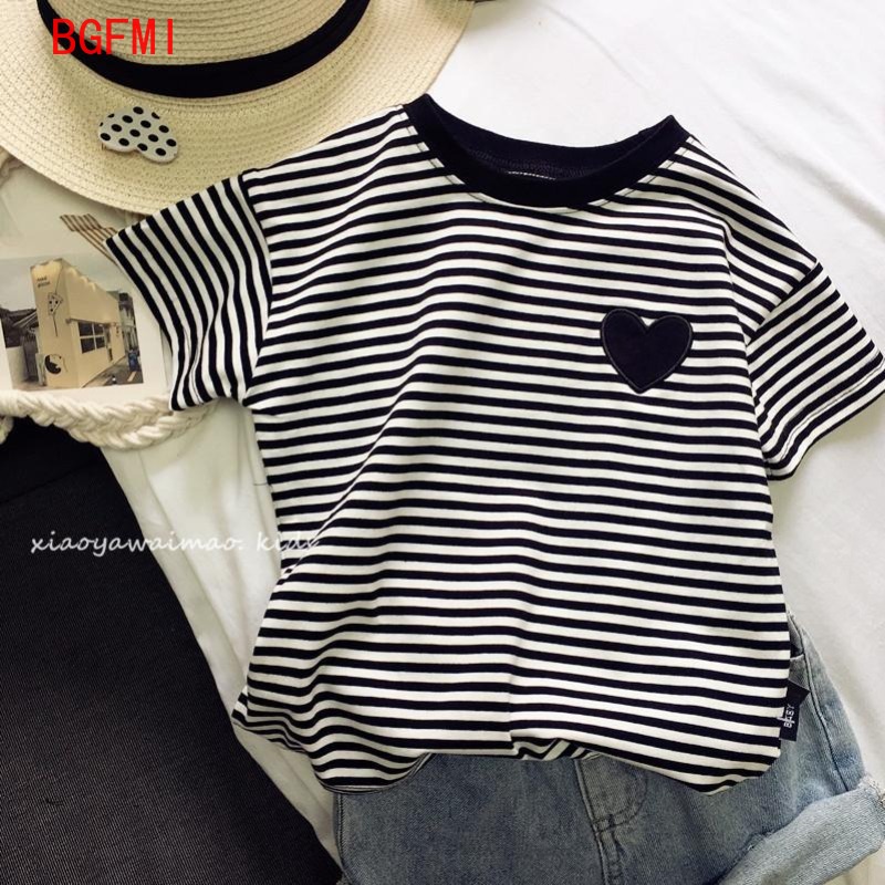 Teens Girls Cotton Striped Sho - Summer Loving Kids Clothing ulasan dan harga